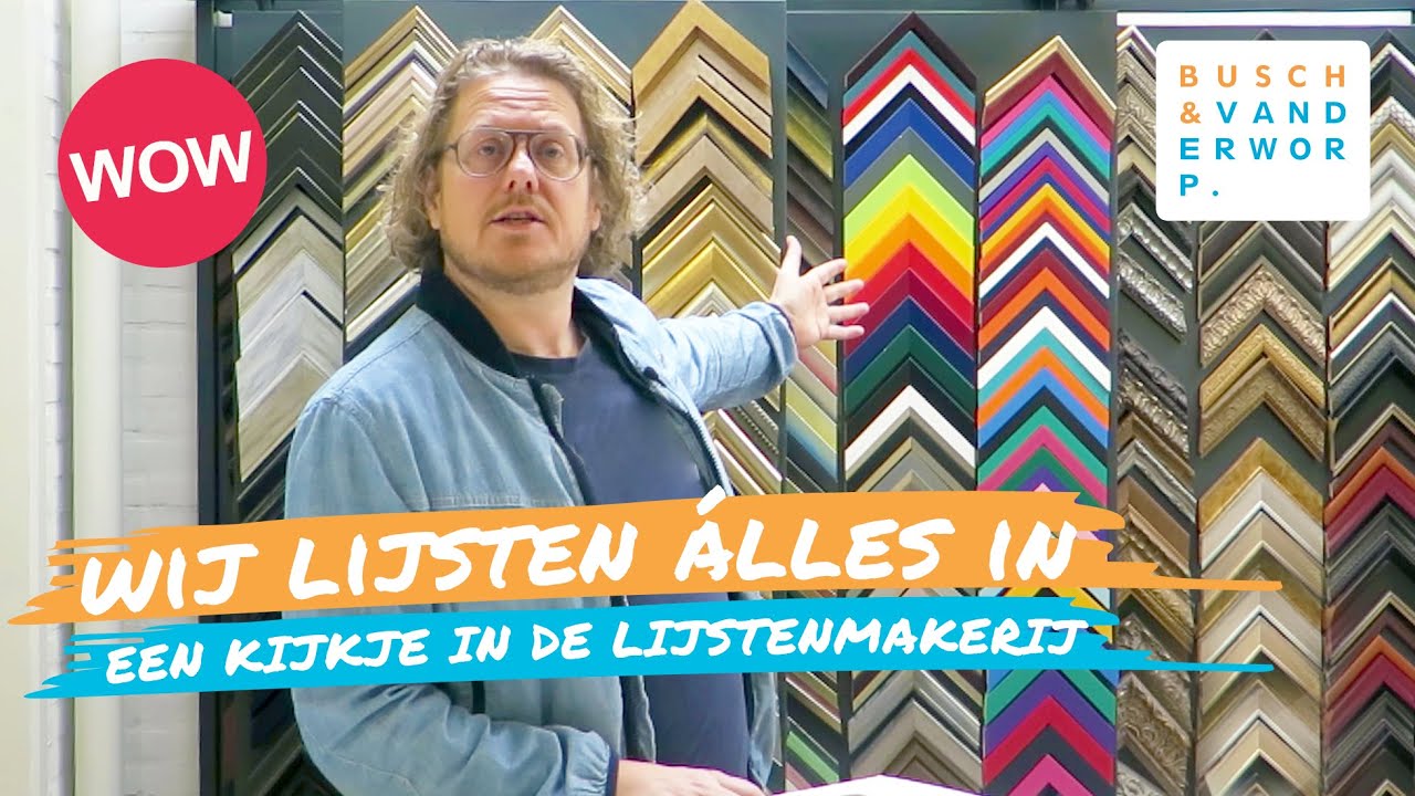 De Lijstenmakerij - Wij maken lijsten voor voetbalshirts, schilderijen, borduurwerk etc