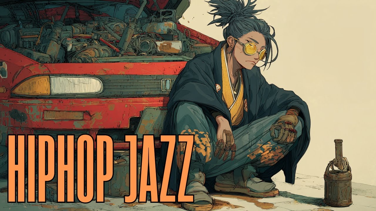 For Anyone Working Late and Needing Steady Focus | Shamisen & Jazz Hip-Hop (50 min)
