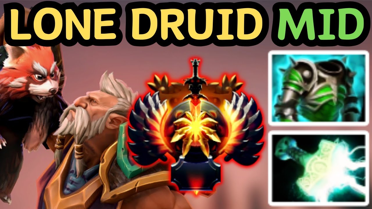 🔥 “HIT THE DRUID? WRONG TARGET” — MID LONE DRUID | DOTA 2 🔥