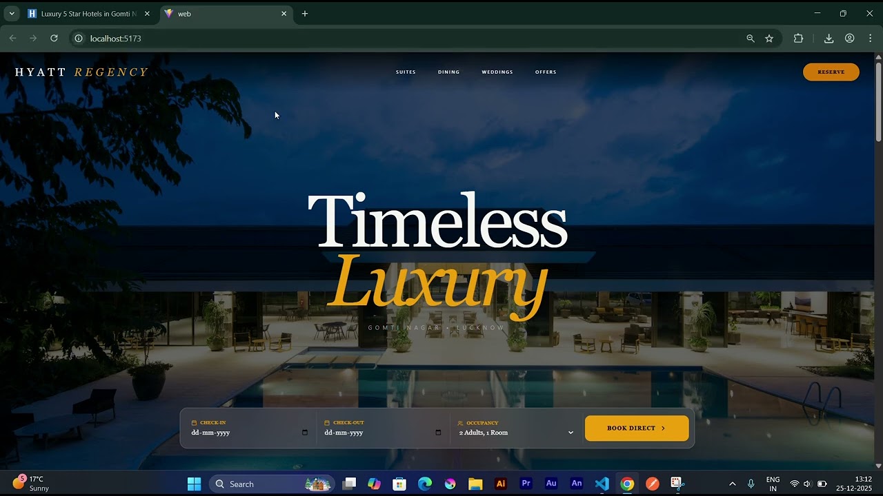 &ldquo;I Redesign the 5-Star Hotel Website | #coding&rdquo; bhi
