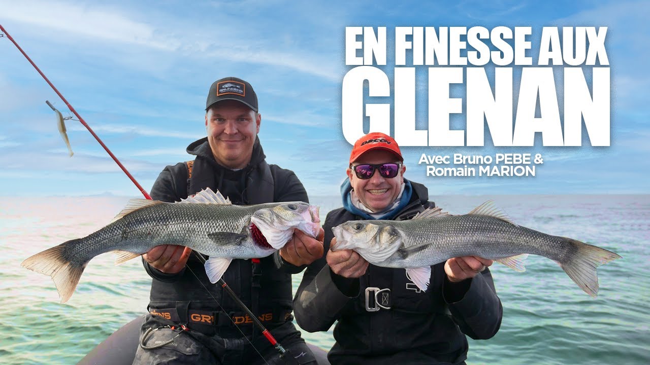 PECHE DU BAR EN FINESSE 🧭archipel des glénan