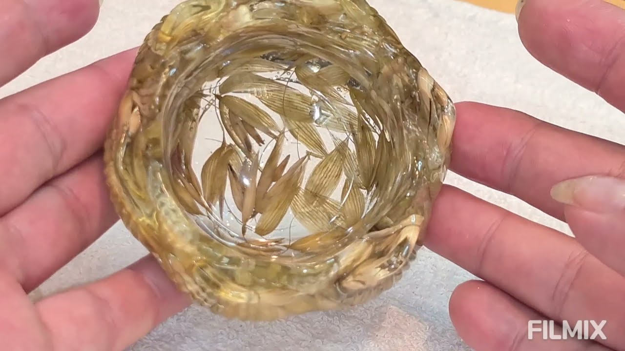 Растения в эпоксидной смоле, поделки своими руками. EpoxyResin