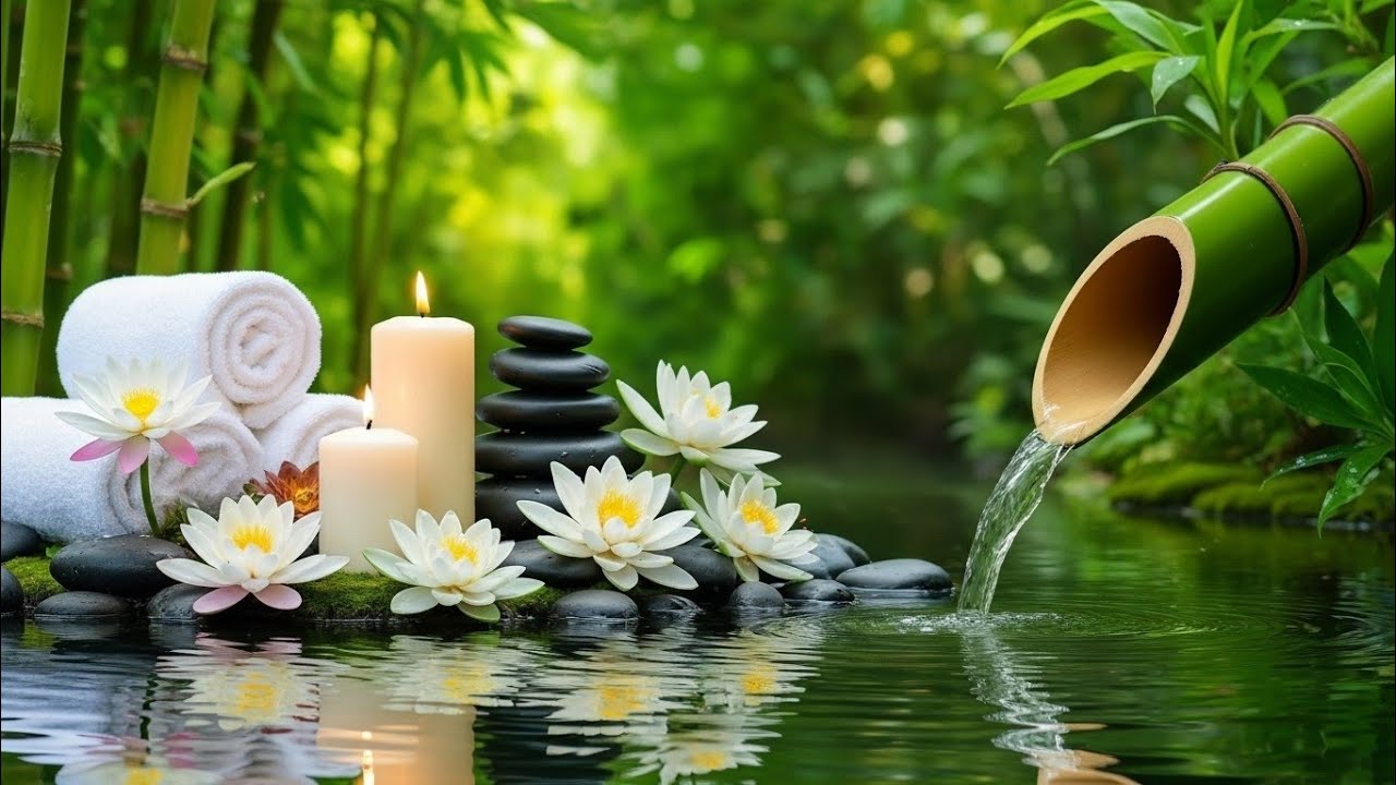 Healing ASMR Water & Piano 🌊🎶 | Stress Relief | 日本向け