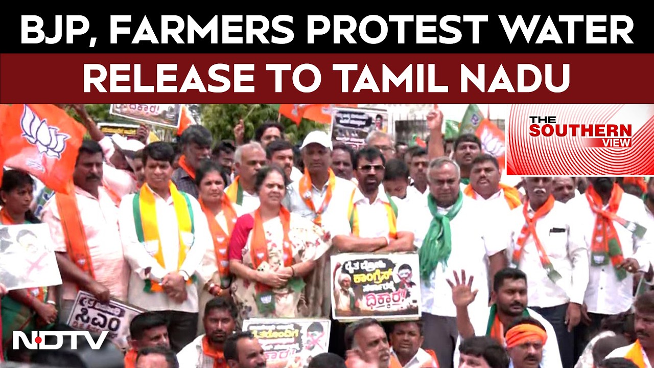 Karnataka Cauvery News | Cauvery Row Boils Over: BJP, Farmers Protest Water Release To Tamil Nadu