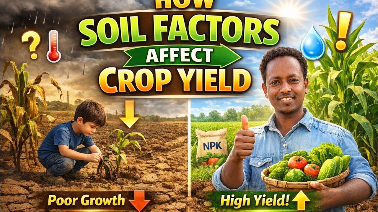 HOW SOIL AFFECTS CROP YIELD: Key Soil Factors Explained | AgroLearn with Tofik