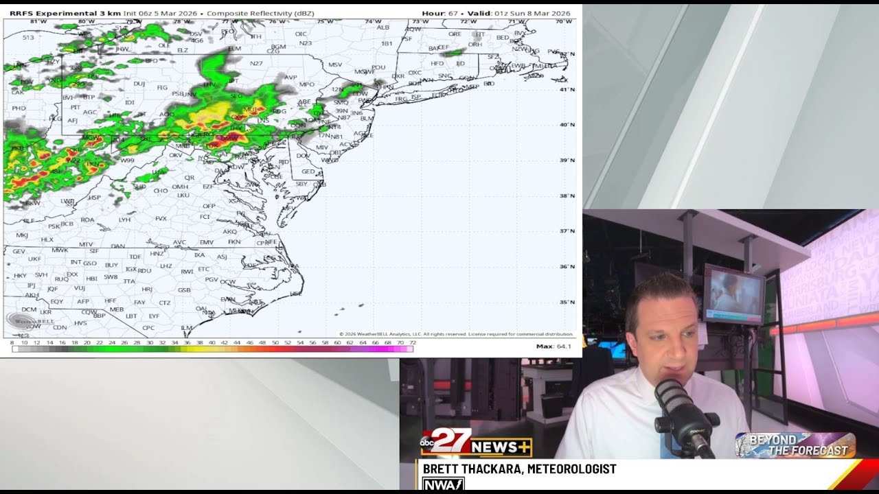 Brett's Beyond The Forecast: Rain Today, Warmer By The Weekend