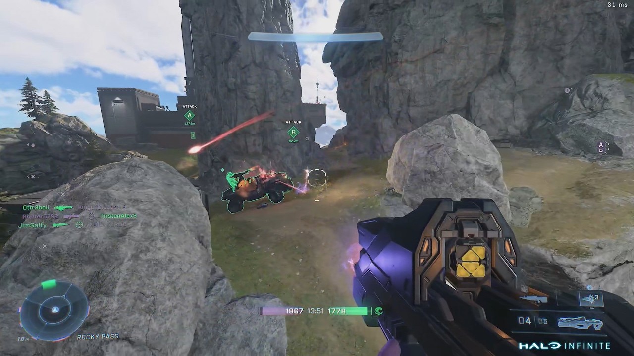 Halo Infinite - Big Team Battle Sentry Defense - Highpower (XBOX SERIES X)