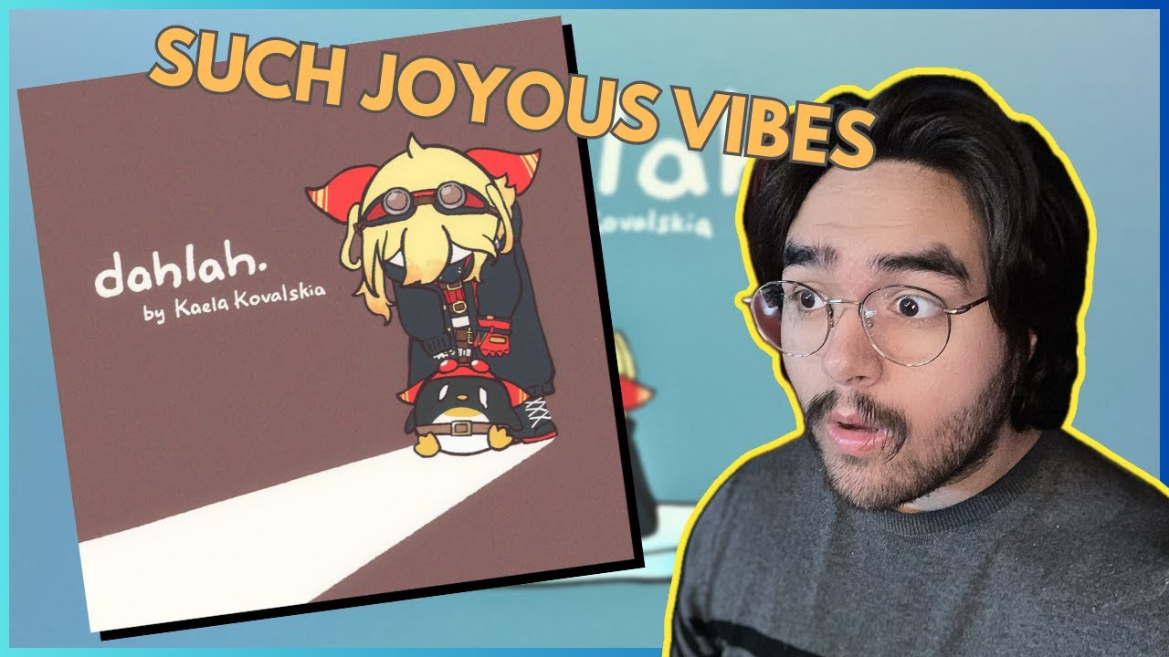 REACTING to Dahlah - Kaela Kovalskia | BEAUTIFUL VIBES TO START THE YEAR!
