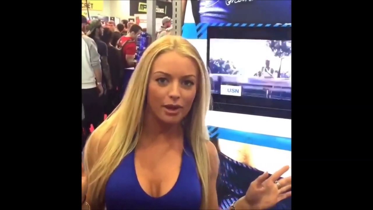 AMANDA SACCOMANNO   WBFF Pro & Fitness Model  Exercises for a Firm Butt and Thighs @ USA