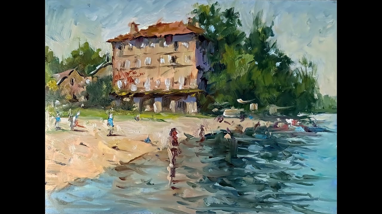 Christian Arnould /démo Oil painting