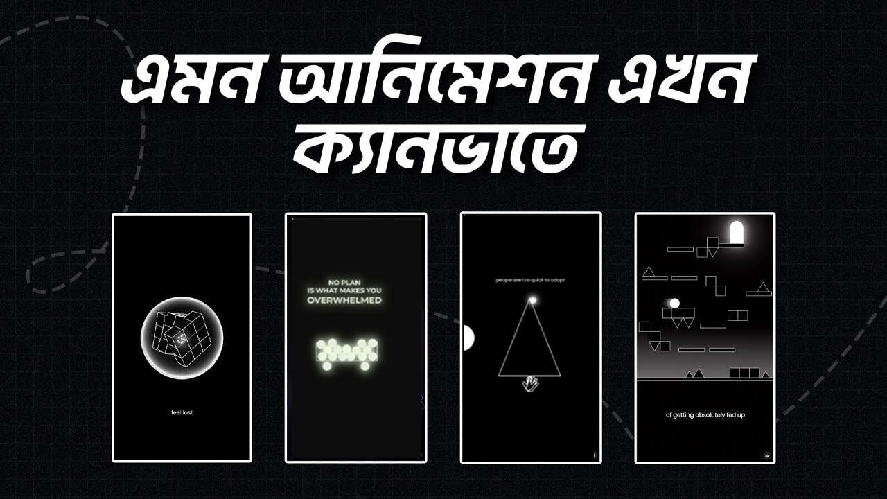 Animation Like Dan Koe Canva Motion Graphics শিখুন আডভান্স মোশান ডিজাইন