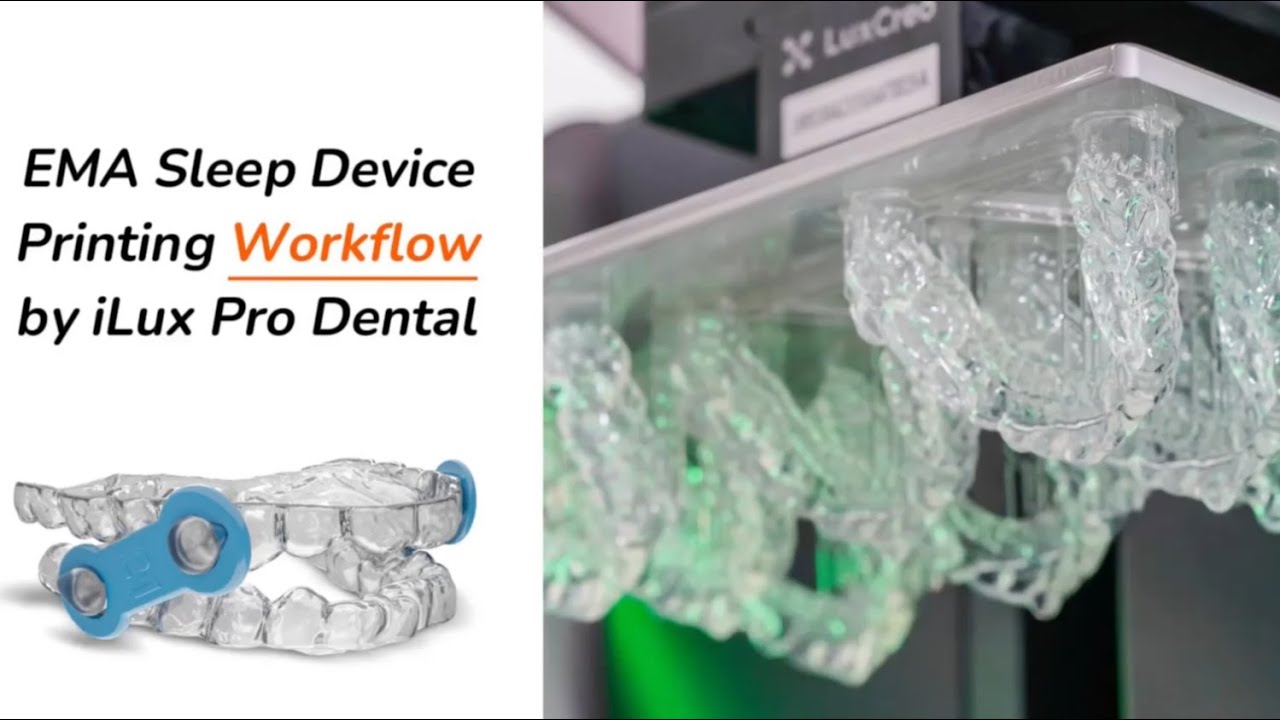 luxcreo ema 3d™ production workflow