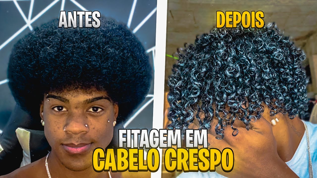 FITAGEM EM CABELO CRESPO/CACHEADO {PASSO A PASSO}