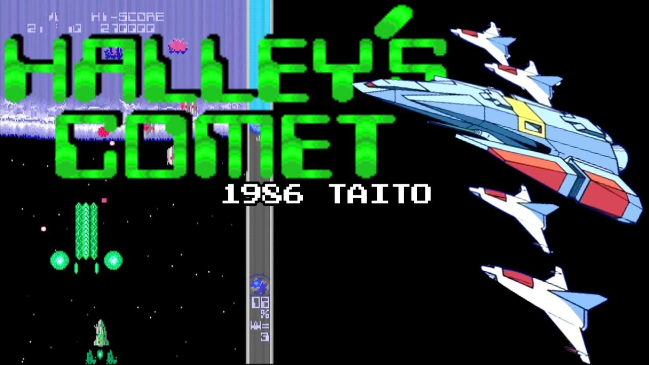 HALLEY'S COMET 1986 TAITO Arcade