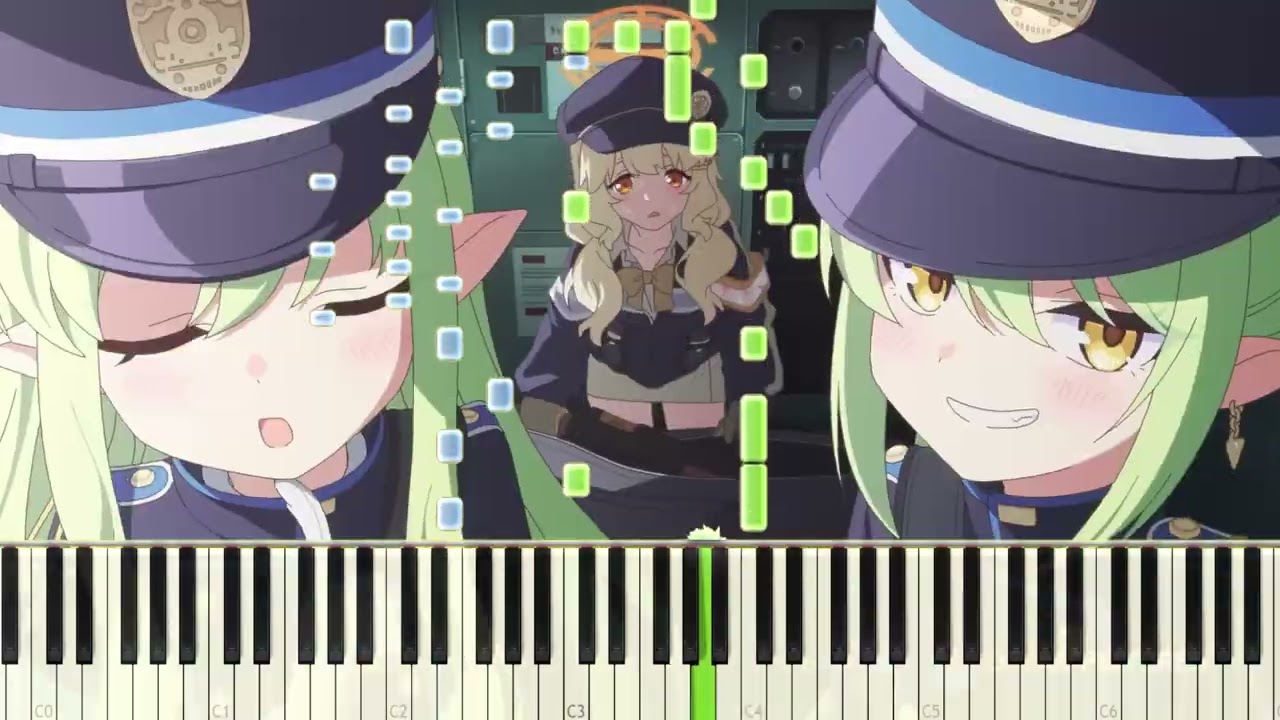 【ブルーアーカイブ】WE'RE CCC(piano)