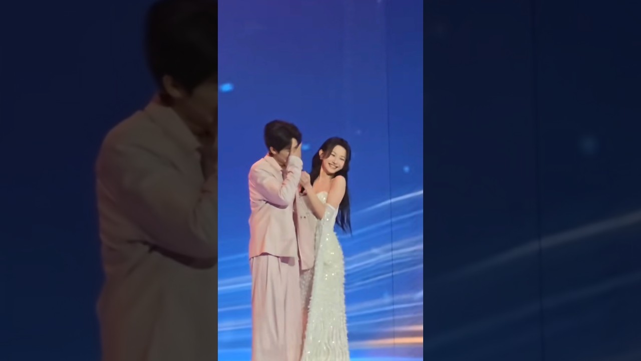 Zenghui Hanyutong couple MicroDrama quality award ceremony performance today😻#韓雨彤 #曾輝 #shortdrama