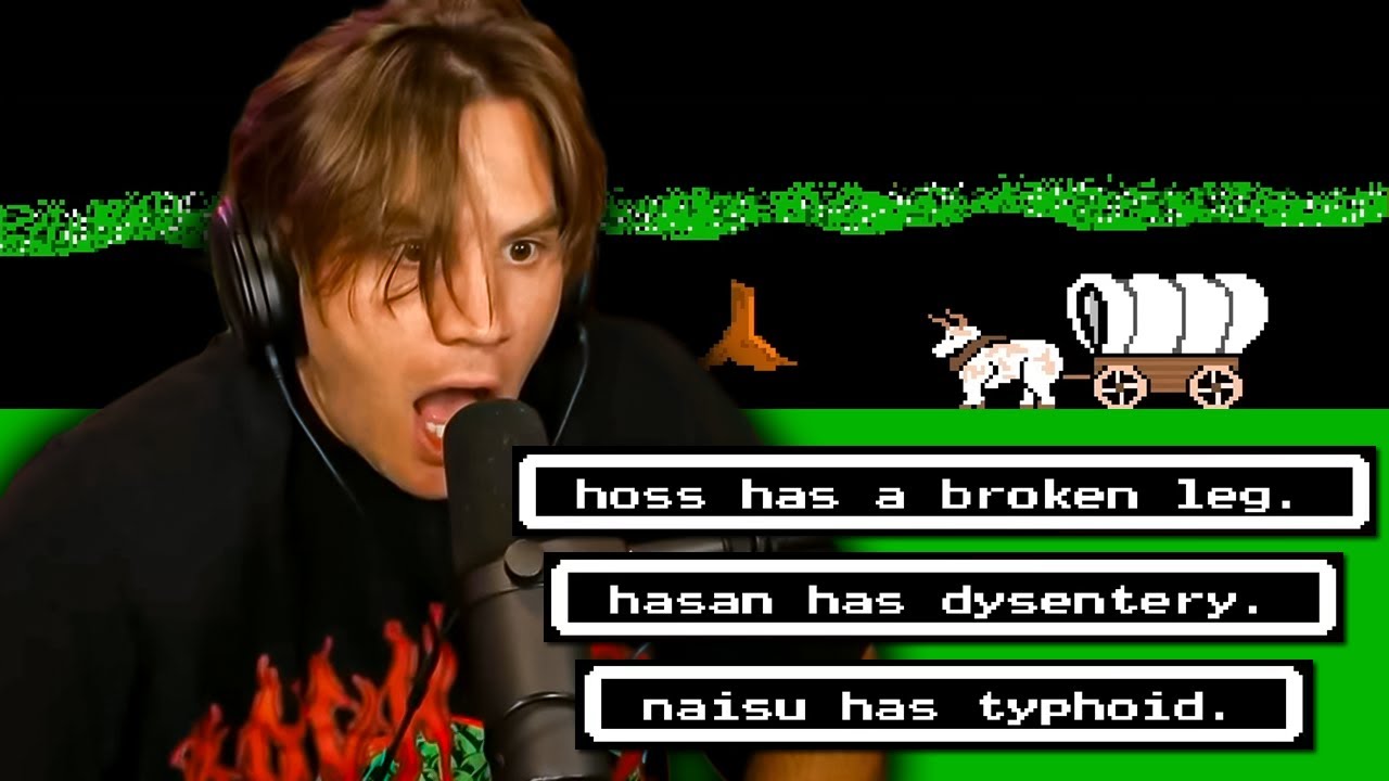 My chat didn't believe I could beat The Oregon Trail