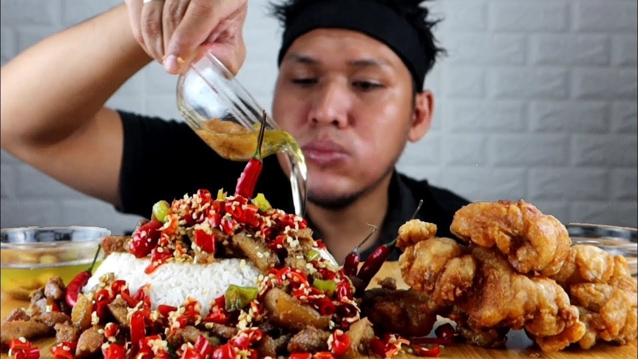 CRISPY TABA AND SPICY BICOL EXPRESS Mukbang ASMR | Mukbang Philippines 