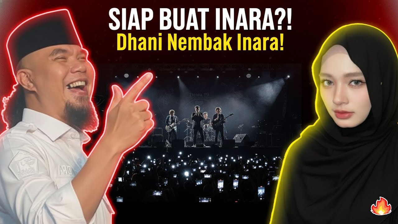 Penonton Heboh! Ahmad Dhani Sebut Nama Inara di Tengah Konser Dewa 19