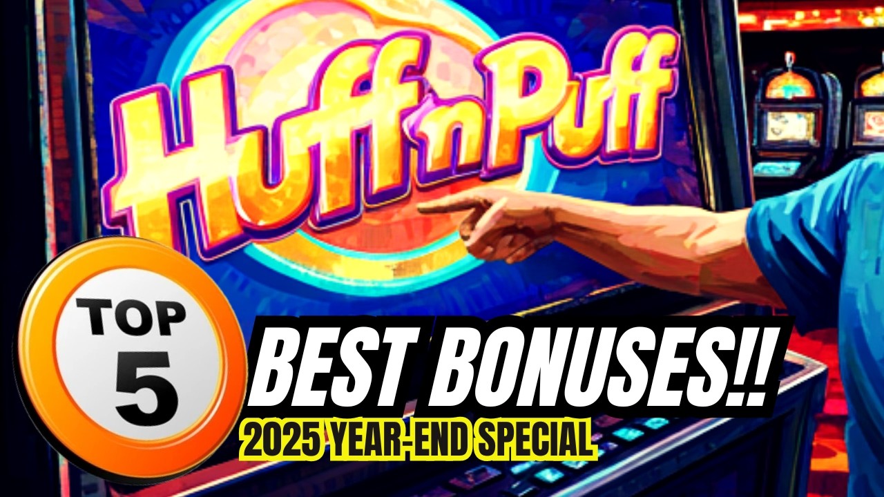 PALACES, HANDPAYS & MORE!! OUR 5 BEST BONUSES on Huff n' even more Puff Grand