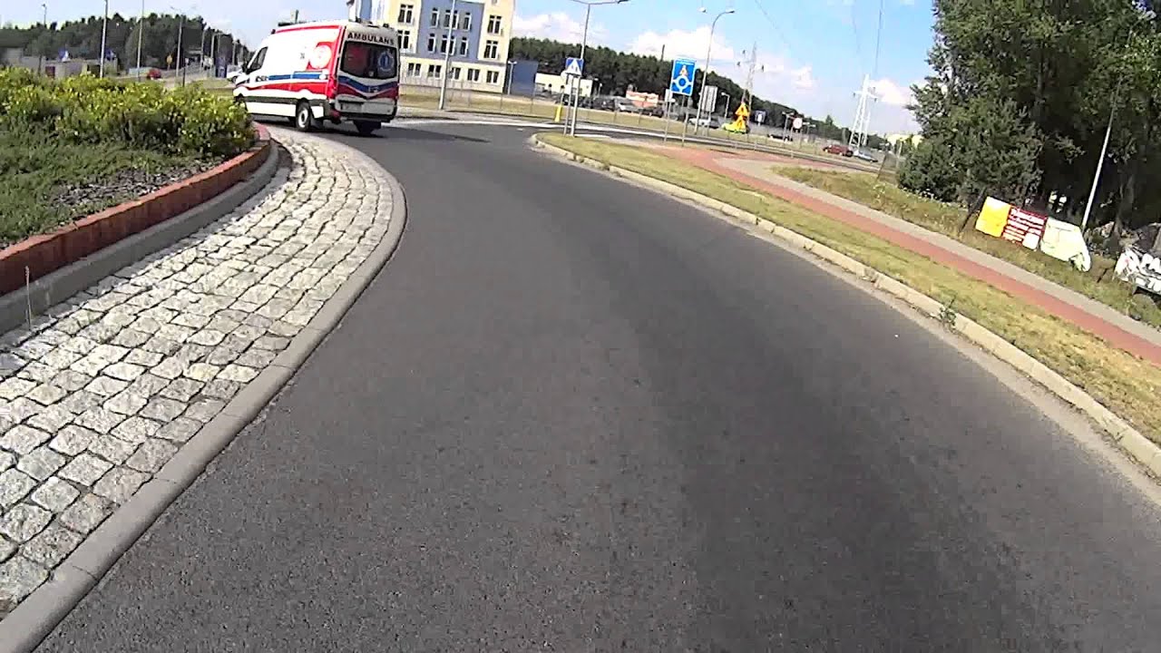Nowa Sól Onboard Suzuki Rg 80 Sony Action Cam full HD