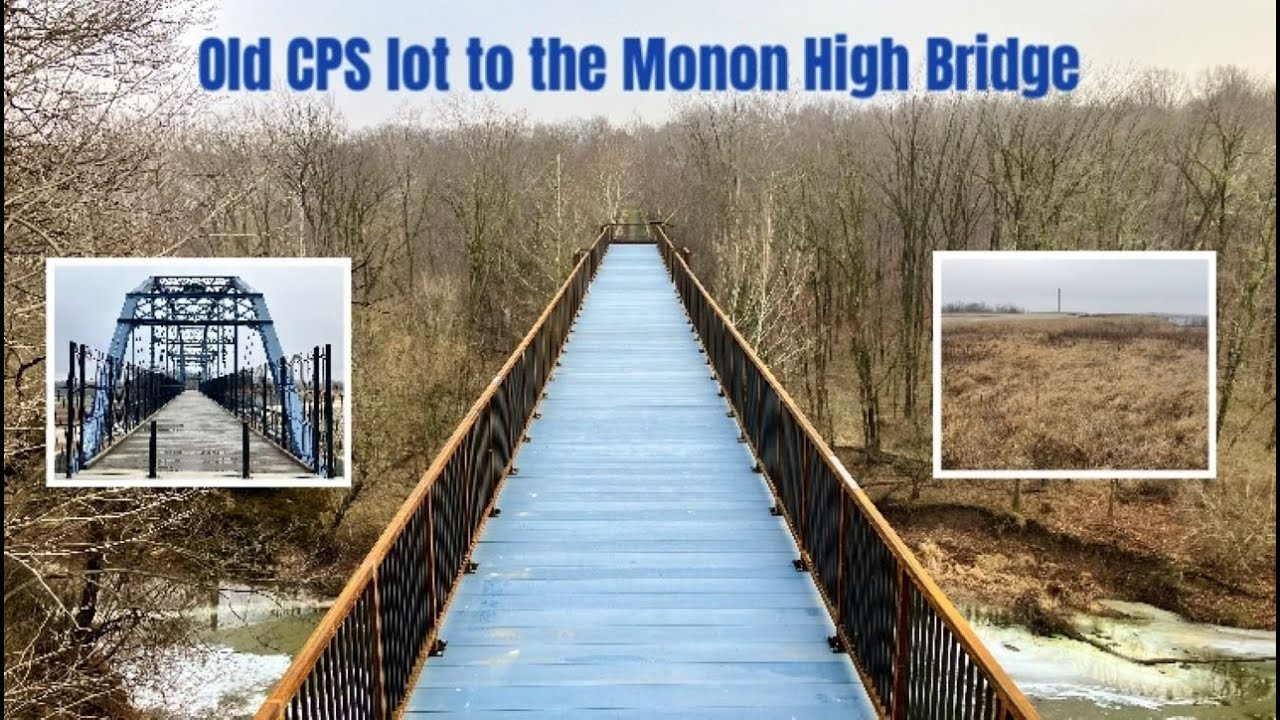 Delphi: A full walk from the old CPS lot to the Monon High Bridge, Winter 2022