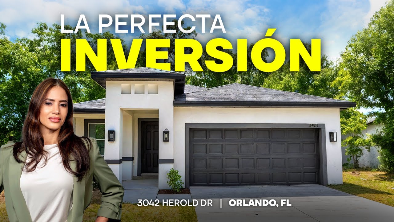 ¡CASA NUEVA EN ORLANDO!  | 4 Recámaras, 2.5 Baños, Gran Jardín | Florida🏡✨