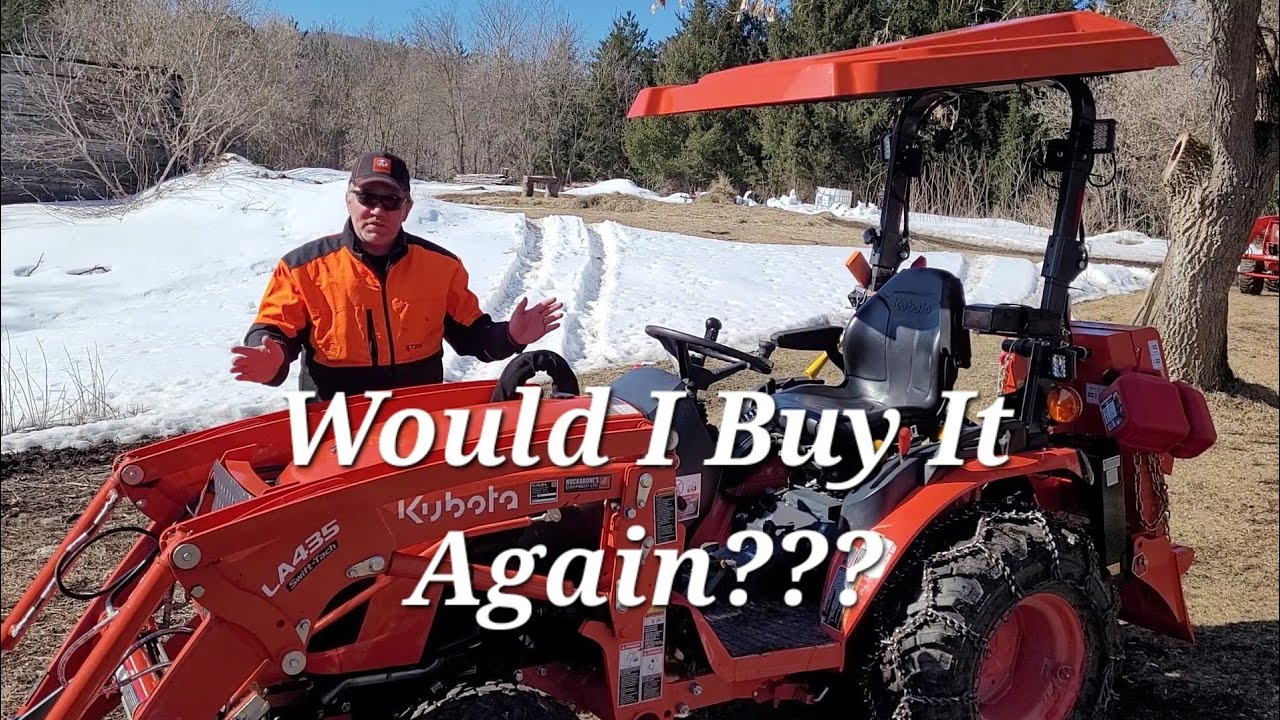 Options for the Kubota B2601 compact tractor, would I buy them Again???    Part 1