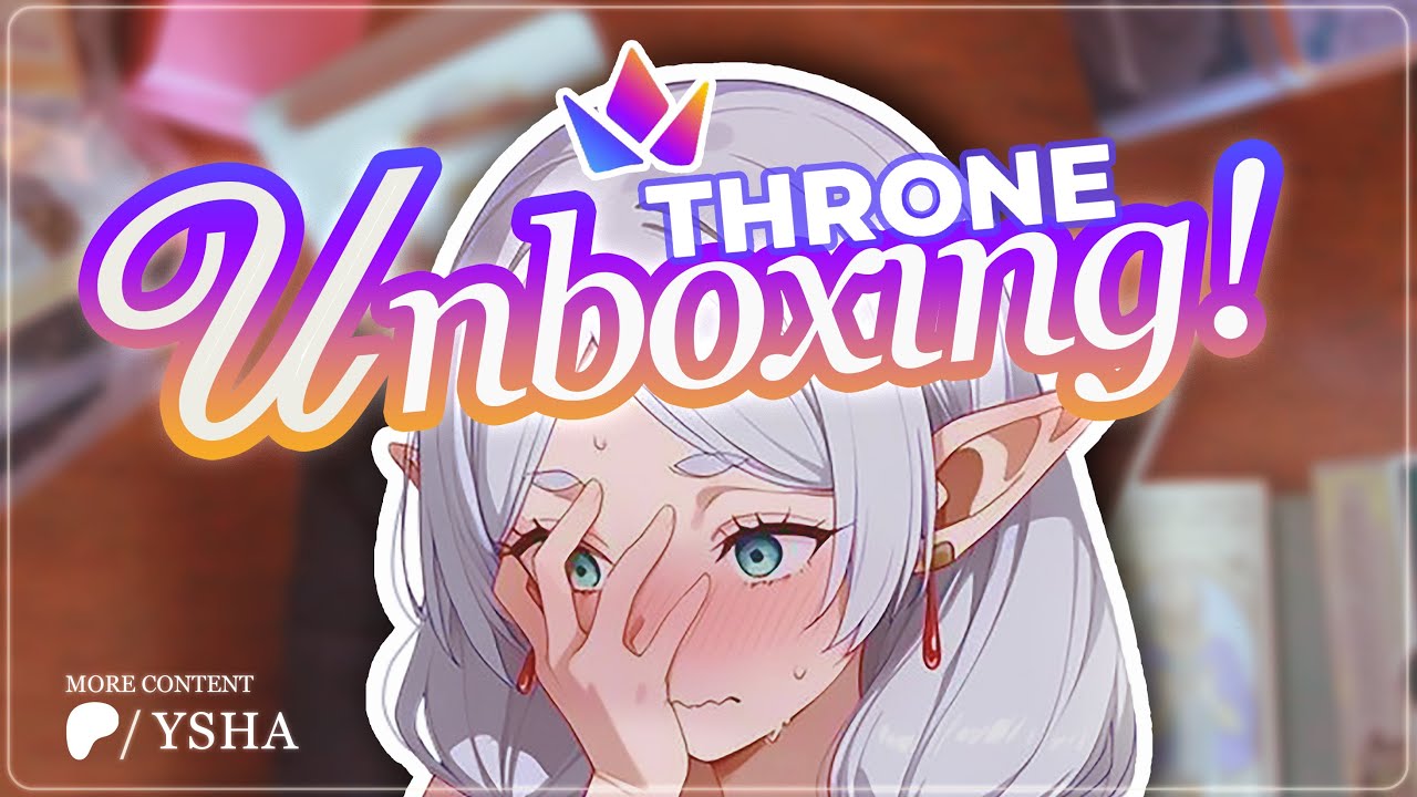 ASMR Voice Actor Accidentally Doxes Herself & Loses Grip on Reality Mid-Recording | Throne Unboxing🎁