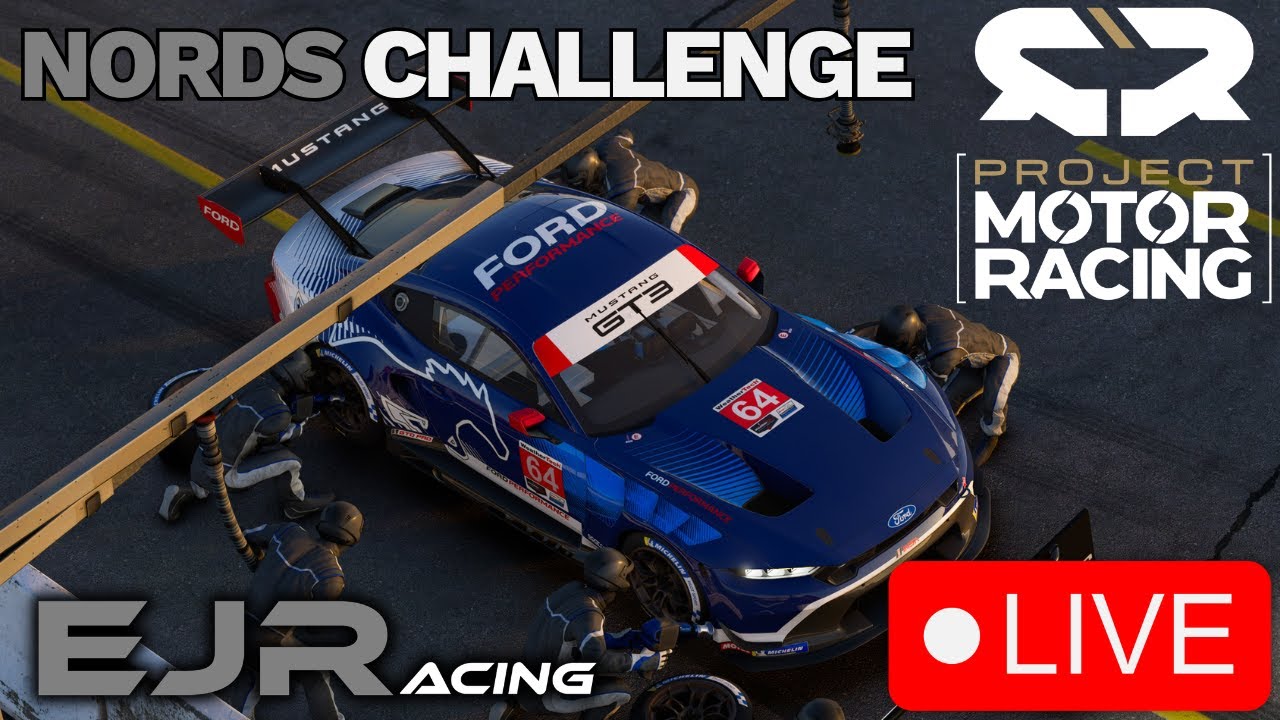 🔴LIVE - Project Motor Racing - Can You Survive Green Hell Part 2? EJR Lobbies