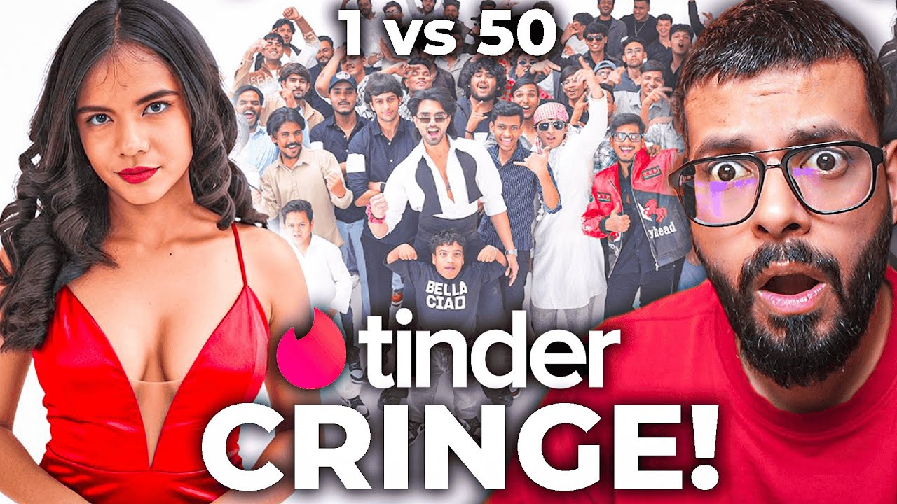DELETE THESE MEN RIGHT NOW! || 1 GIRL VS 50 MEN || Tinder In Real life