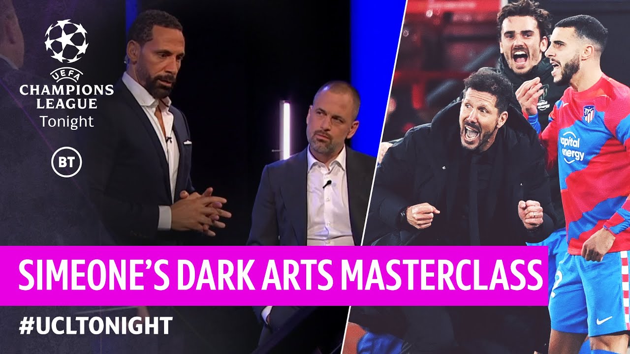 Why players LOVE playing for Simeone | Rio and Cole on streetwise tactics | Champions League Tonight