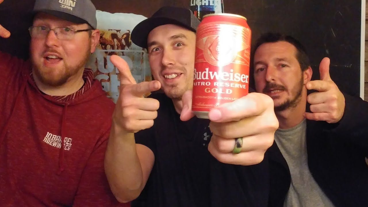 Budweiser Nitro Reserve  Gold