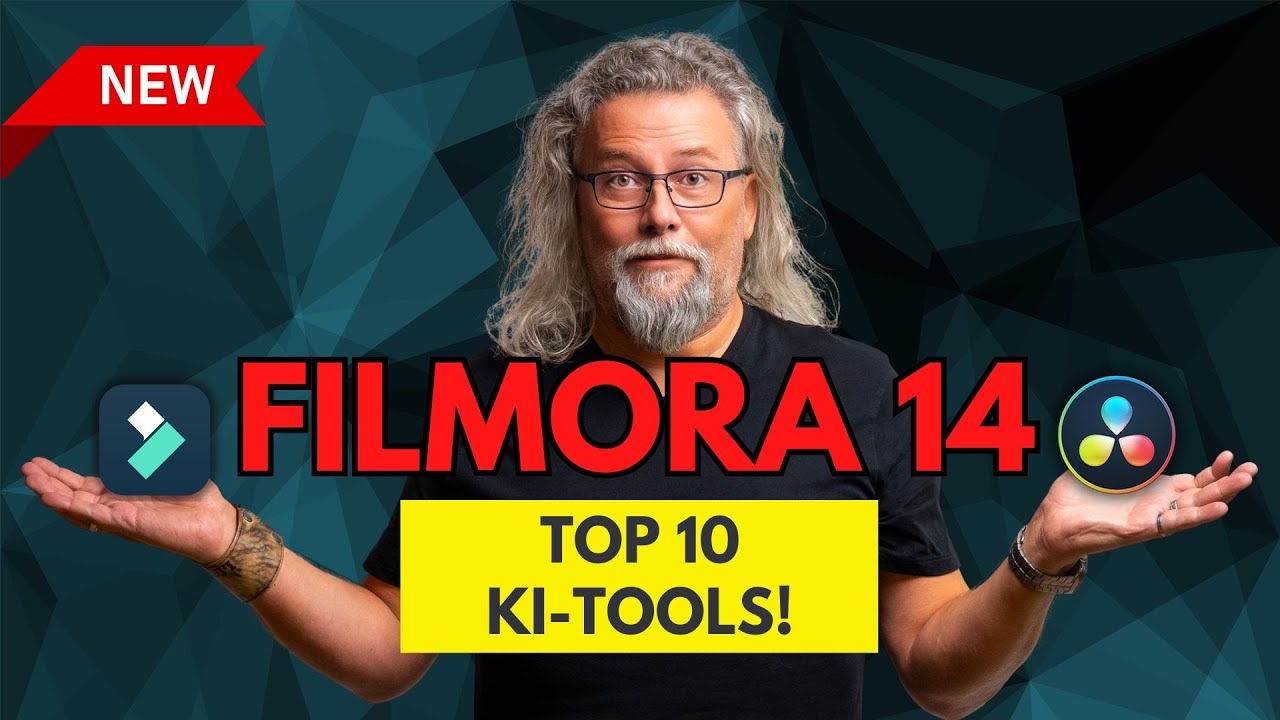 Filmora 14:&nbsp;Konkurrenz f&uuml;r DaVinci Resolve? TOP 10 KI-Tools.