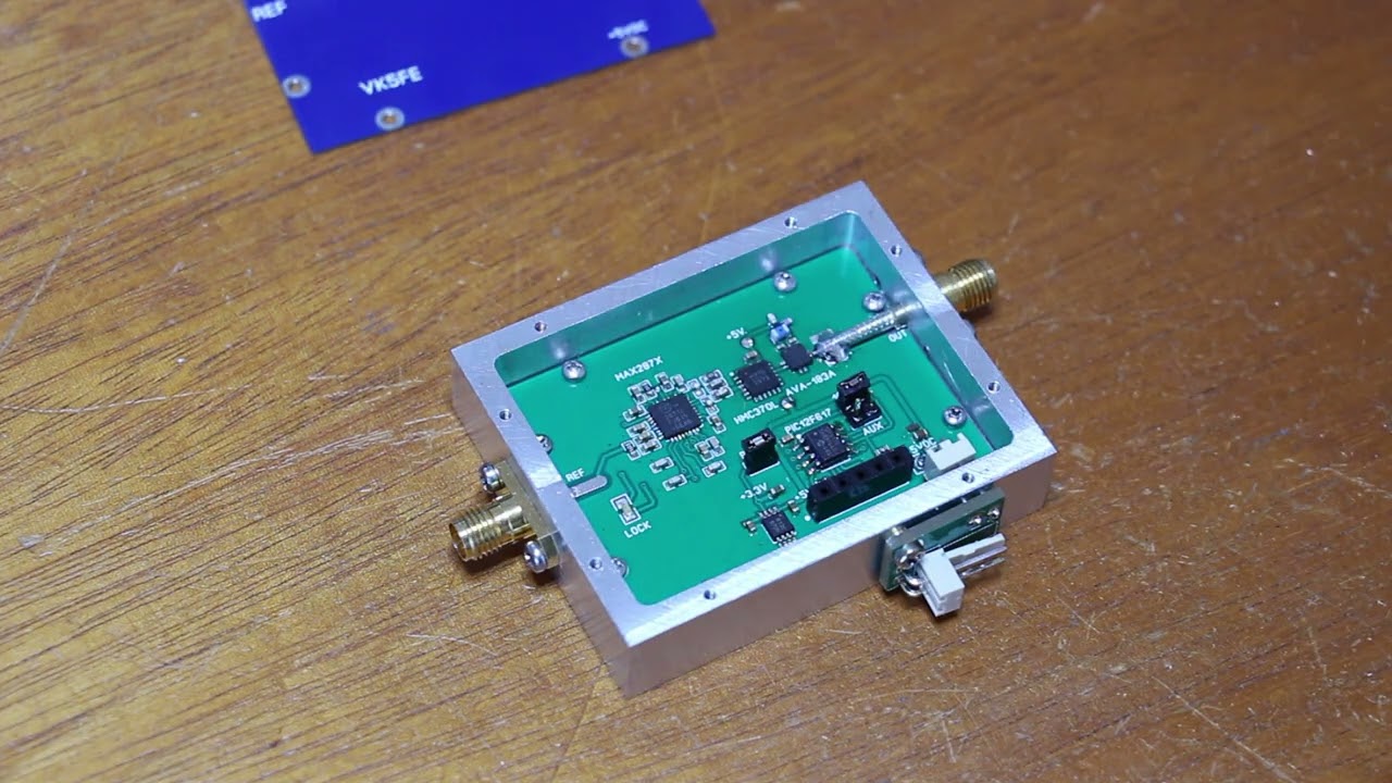 #27   16 GHz Local Oscillator - MAX2871 + HMC370L