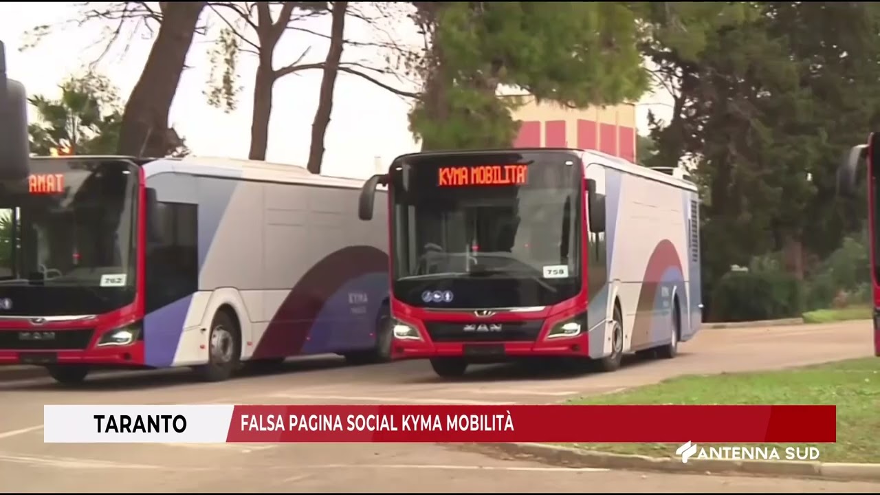 08 NOVEMBRE 2024   TARANTO   FALSA PAGINA SOCIAL KYMA MOBILITÀ
