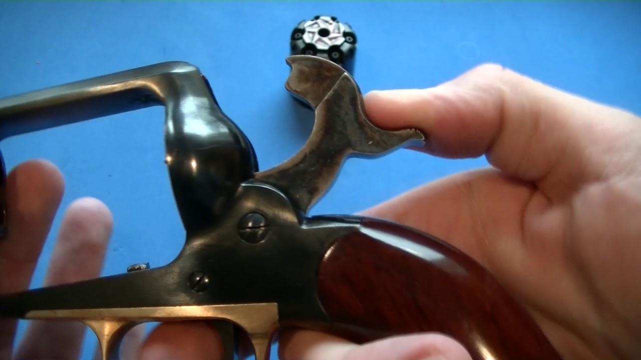 Na początek - Remington 1858 - Jak wyjąć bęben? Czyli rzecz (nie)oczywista dla początkujących ;)