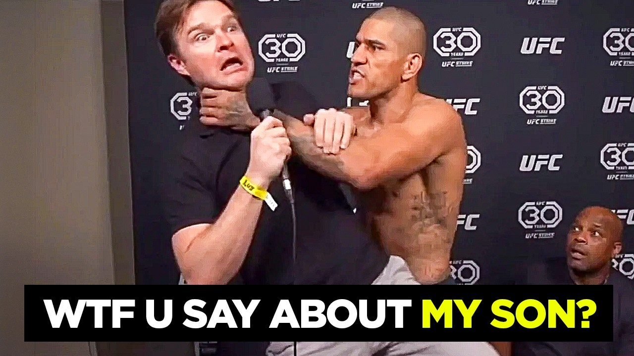 UFC Fighters Flipping Out At Disrespectful Interviewers!