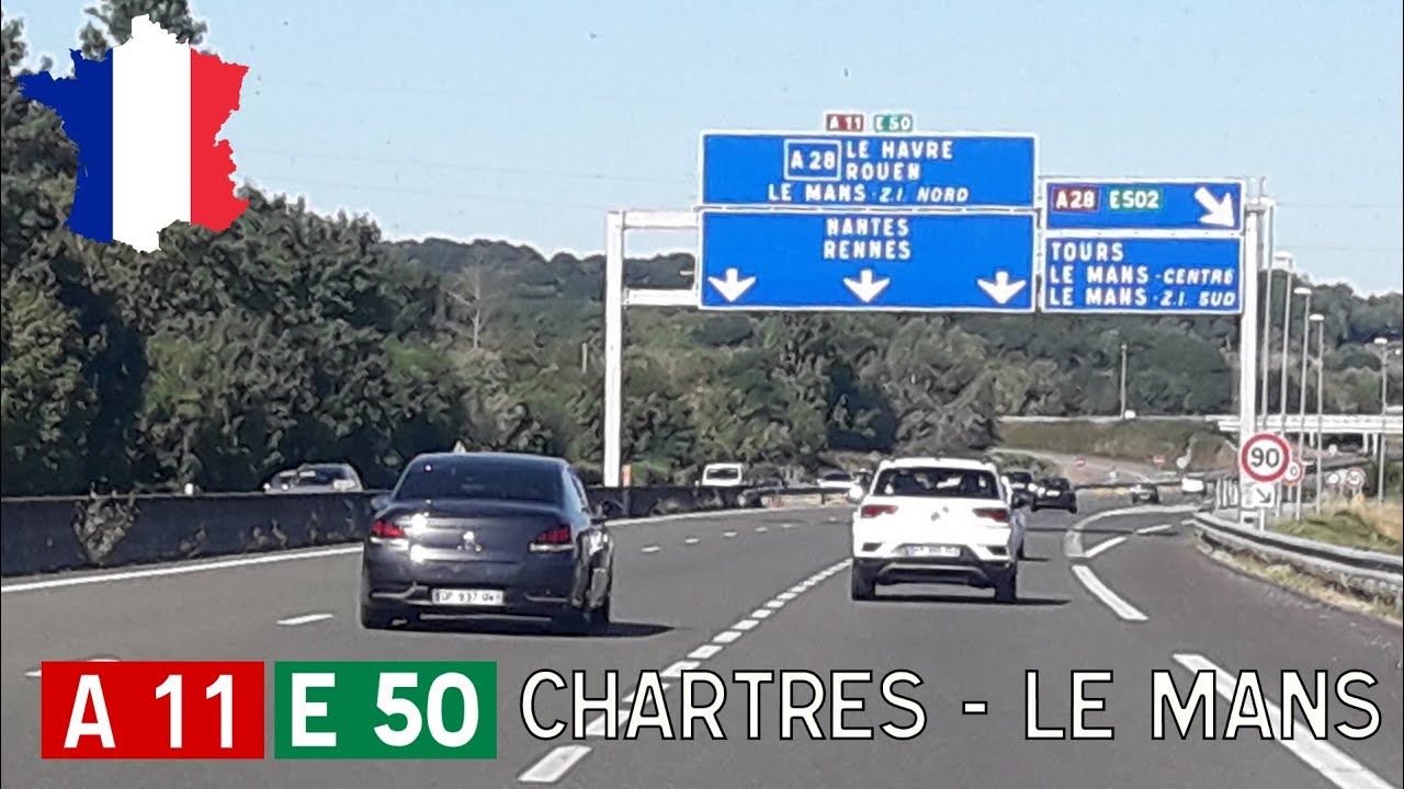 France (F): A11 Chartres - Le Mans