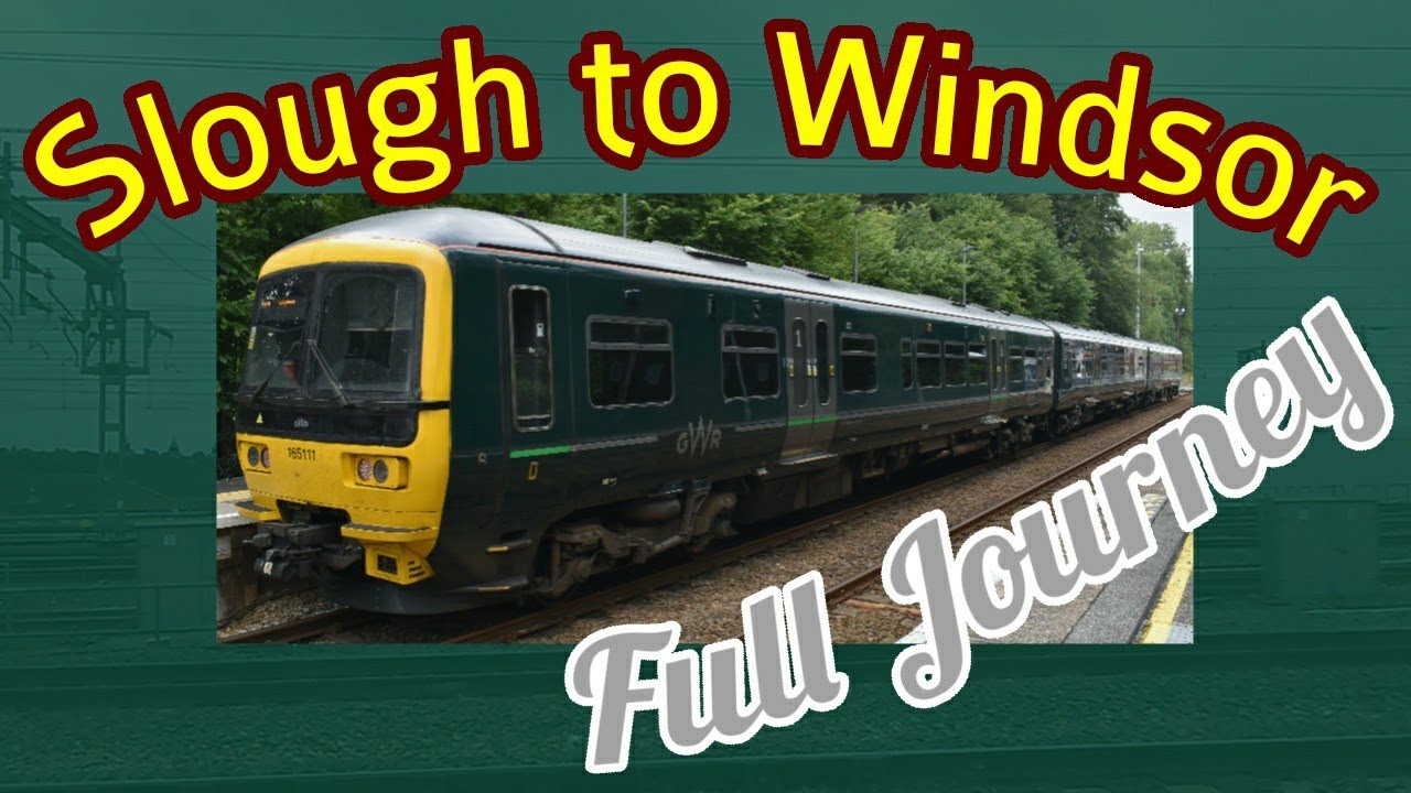 Slough to Windsor & Eton Central | FULL JOURNEY | Great Western Railway 165 Networker Turbo (GWR)