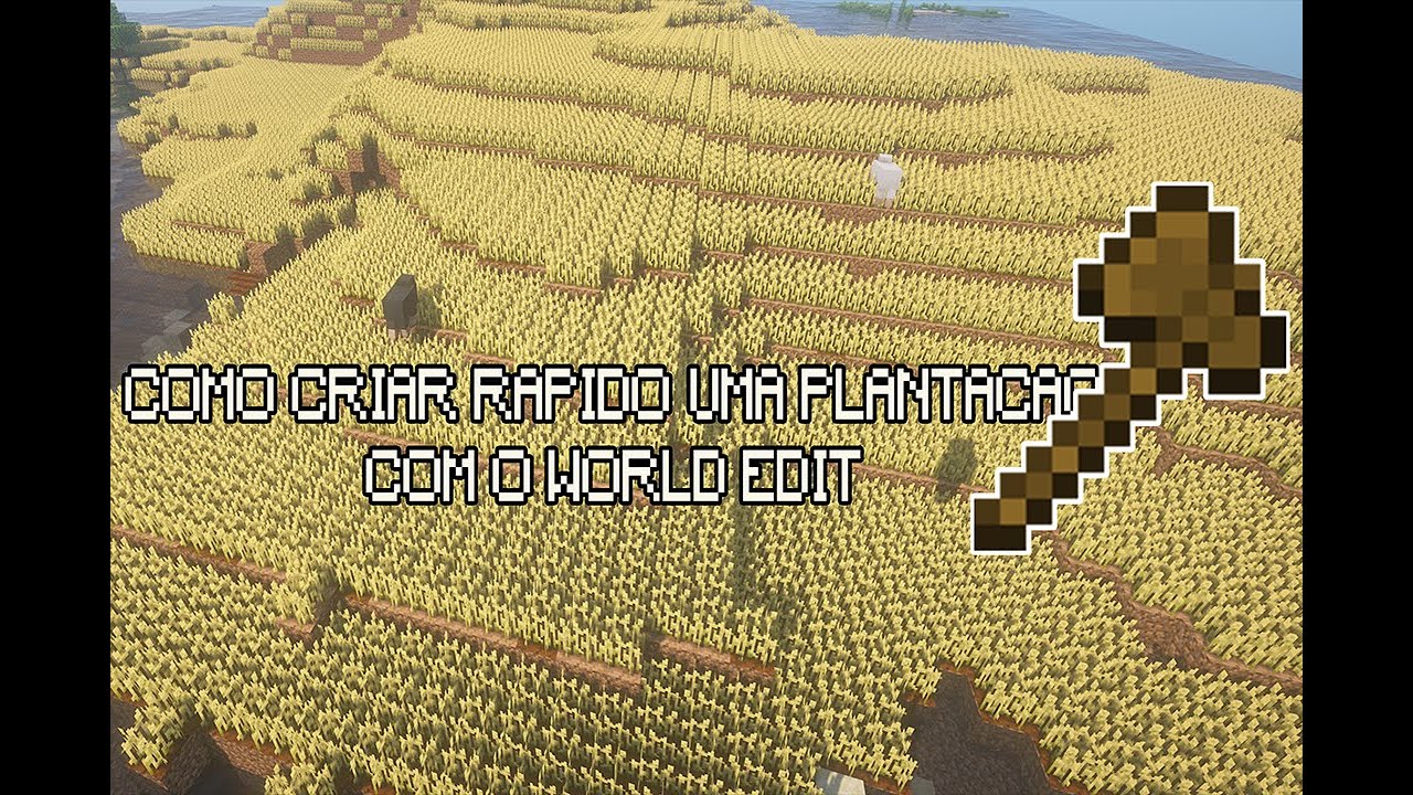 PLUGIN WORLD EDIT - Como criar um planta&ccedil;&atilde;o rapida.