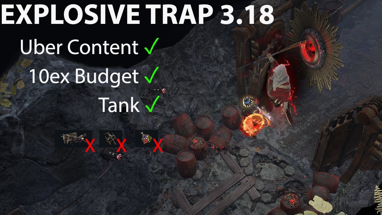 3.18 Explosive trap vs Uber Content | Sentinel League