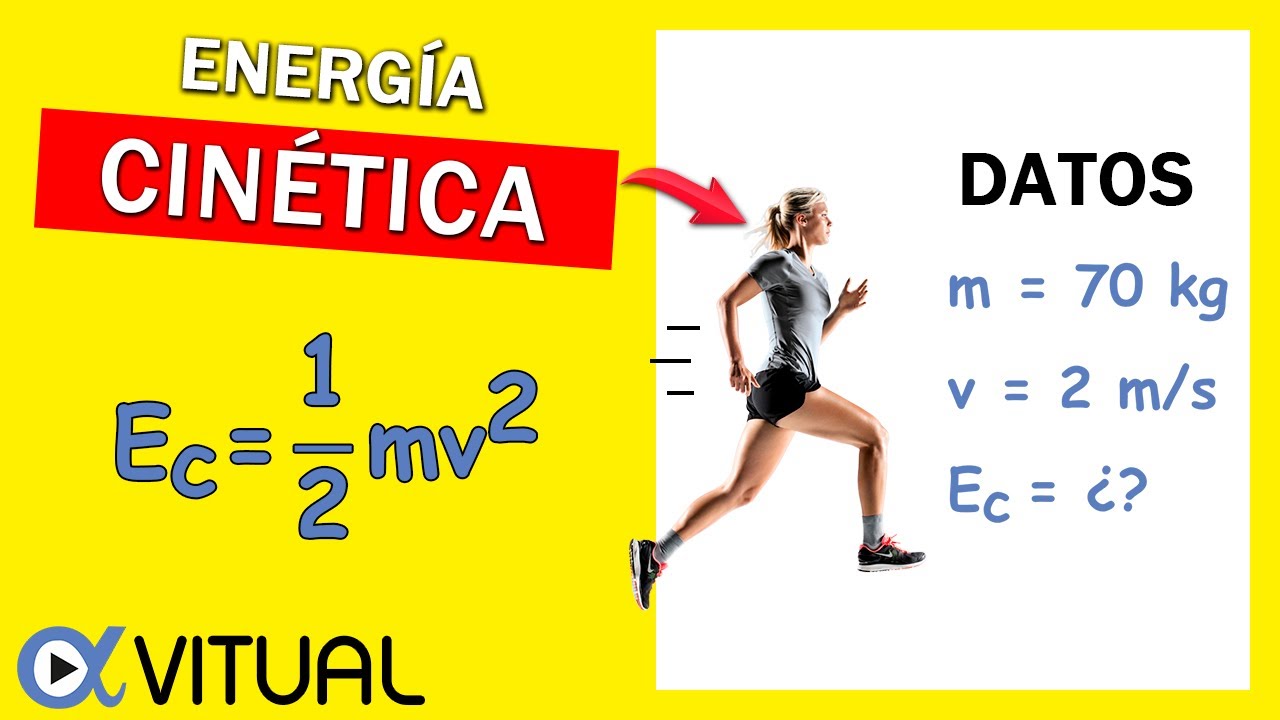 🟡Cómo calcular la ENERGÍA CINÉTICA (+Fórmula)