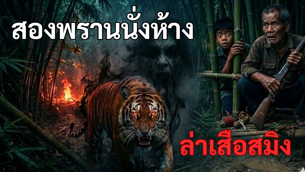 เปิดตำนานสองพรานปะทะเสือร้ายกลางป่าอาถรรพ์ | ติดหลอนสตอรี่