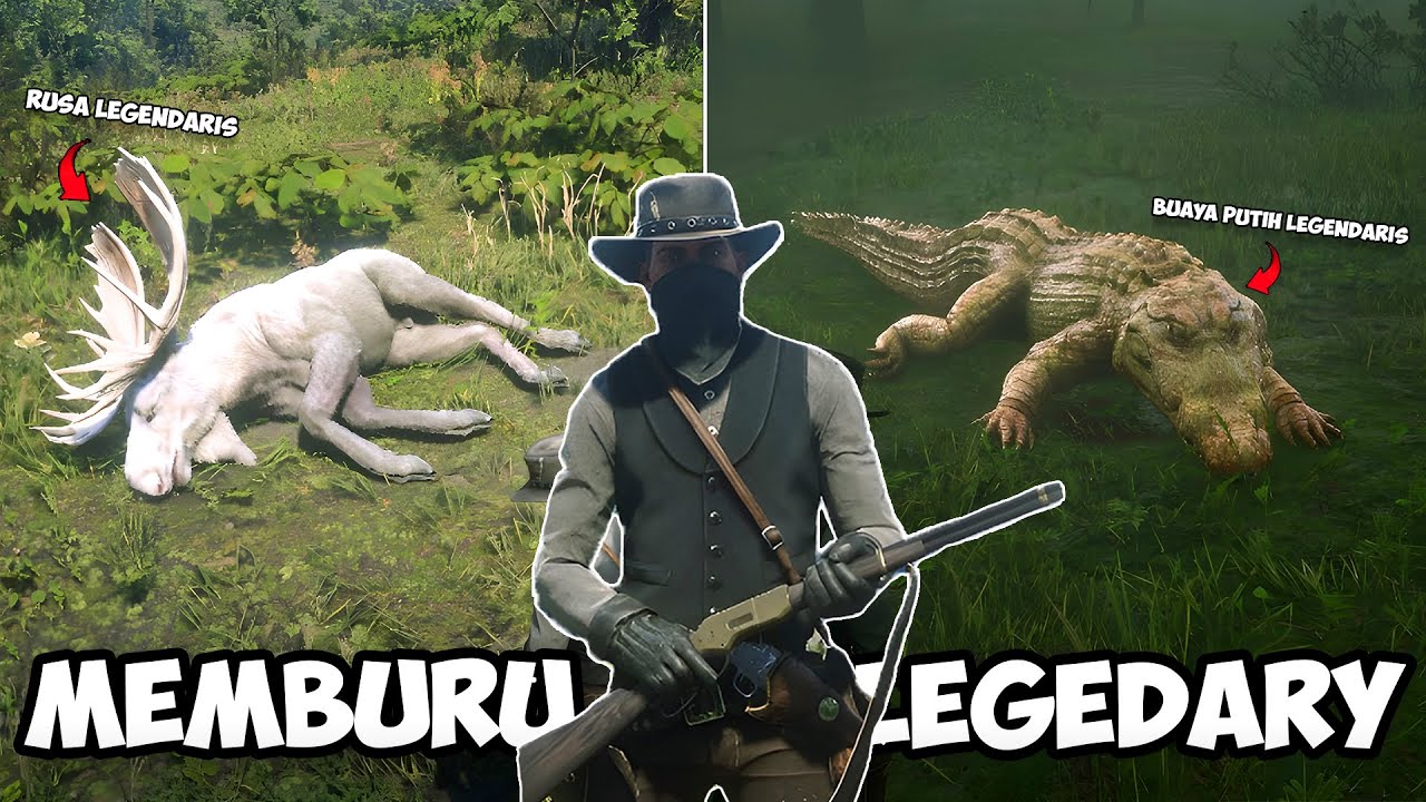 AKU BERBURU HEWAN LEGENDARIS BERBAHAYA DI RDR 2