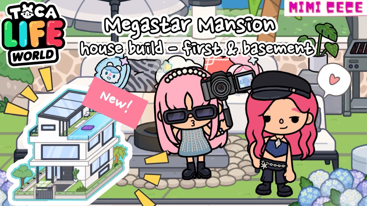TRANG TRÍ TẦNG 1 & TẦNG HẦM NHÀ SIÊU BIỆT THỰ MEGASTAR MANSION MỚI! ⭐️🧸 NEW UPDATE!