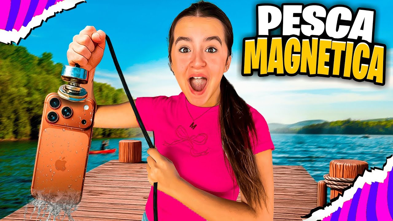 ENCONTREI ITENS RAROS NA PESCA MAGNÉTICA ! 