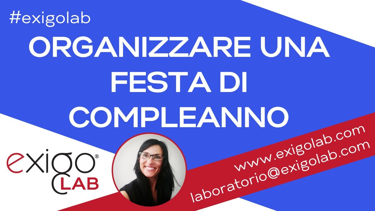 Organizzare una festa di compleanno