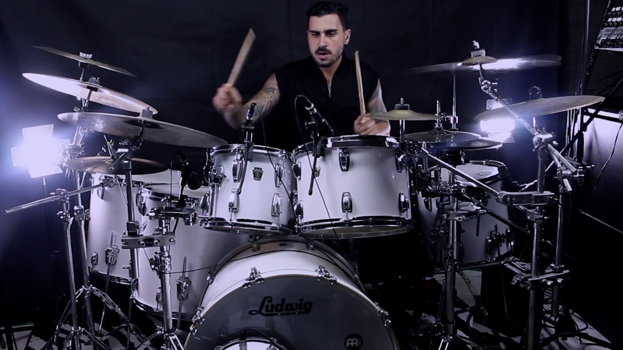 Hush (Deep Purple cover) by U*Rock- Drums playthrough (Angel Alonso)
