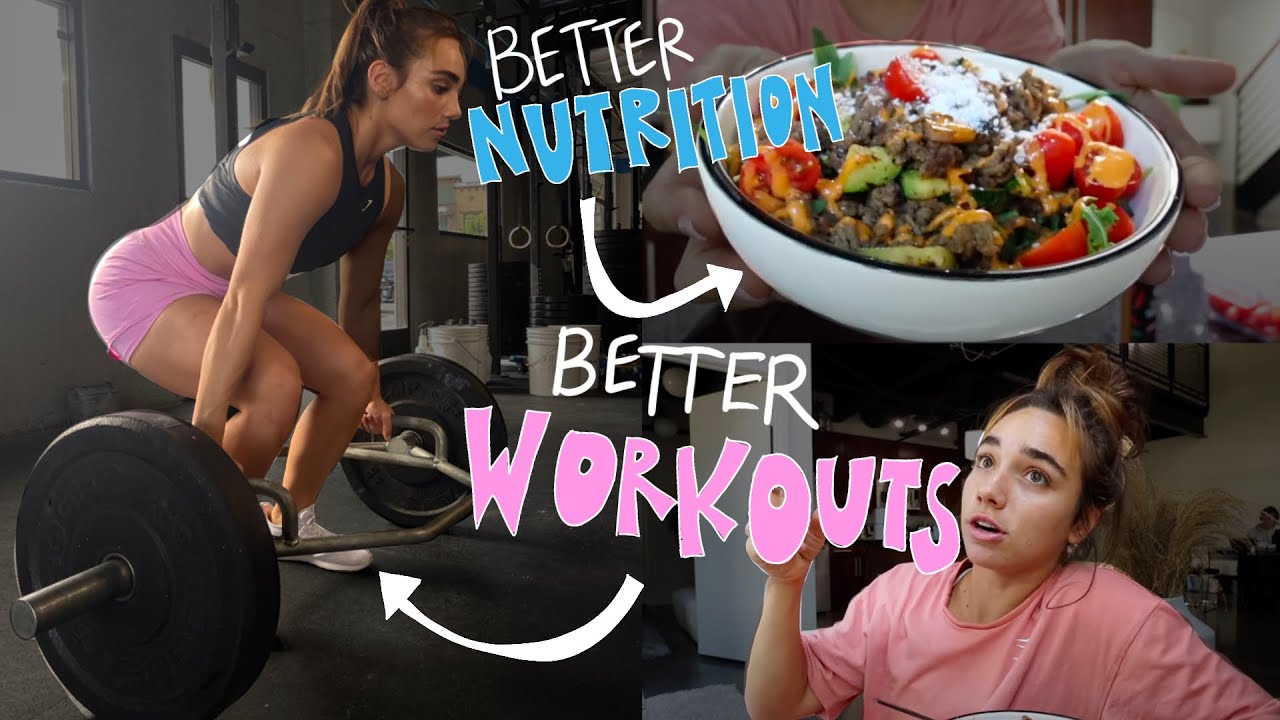CHANGING IT UP... nutrition, training style, and routine